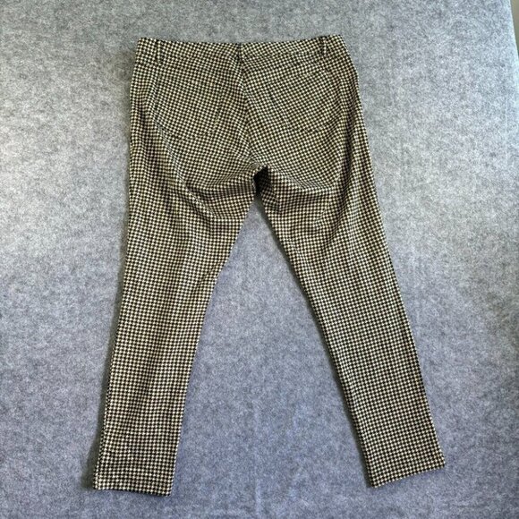 J McLaughlin Women's Pull on Pants 14 Pattern Tan Black Skinny Legging Rayon 390 - Picture 9 of 14